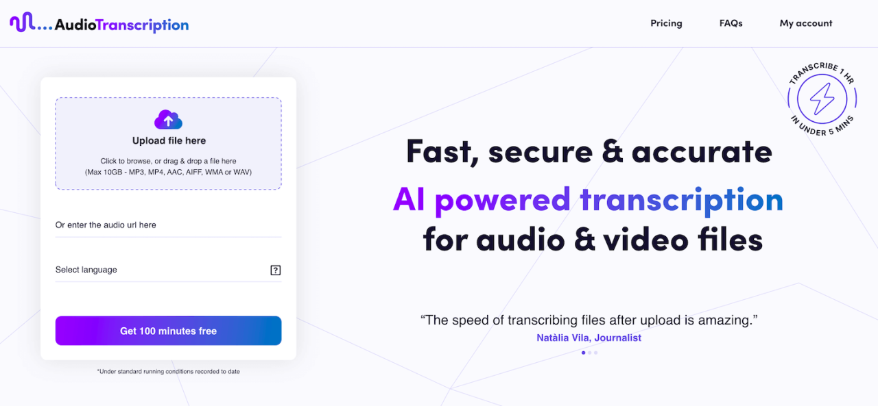 Aplikasi AI terbaik untuk transkripsi audio dan video akurat dan cepat.