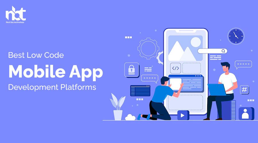 Penggunaan platform low-code untuk membangun aplikasi mobile