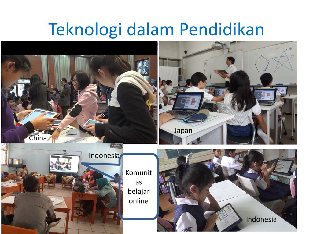 Penggunaan teknologi untuk peningkatan pendidikan di indonesia