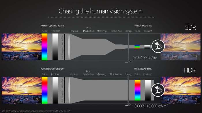 Hdr lg does tvs simulated screen