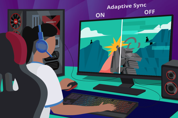 Pengaruh teknologi adaptive sync pada performa gaming monitor