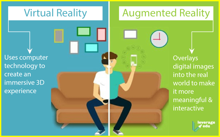 Keunggulan dan kekurangan menggunakan augmented reality dibandingkan virtual reality