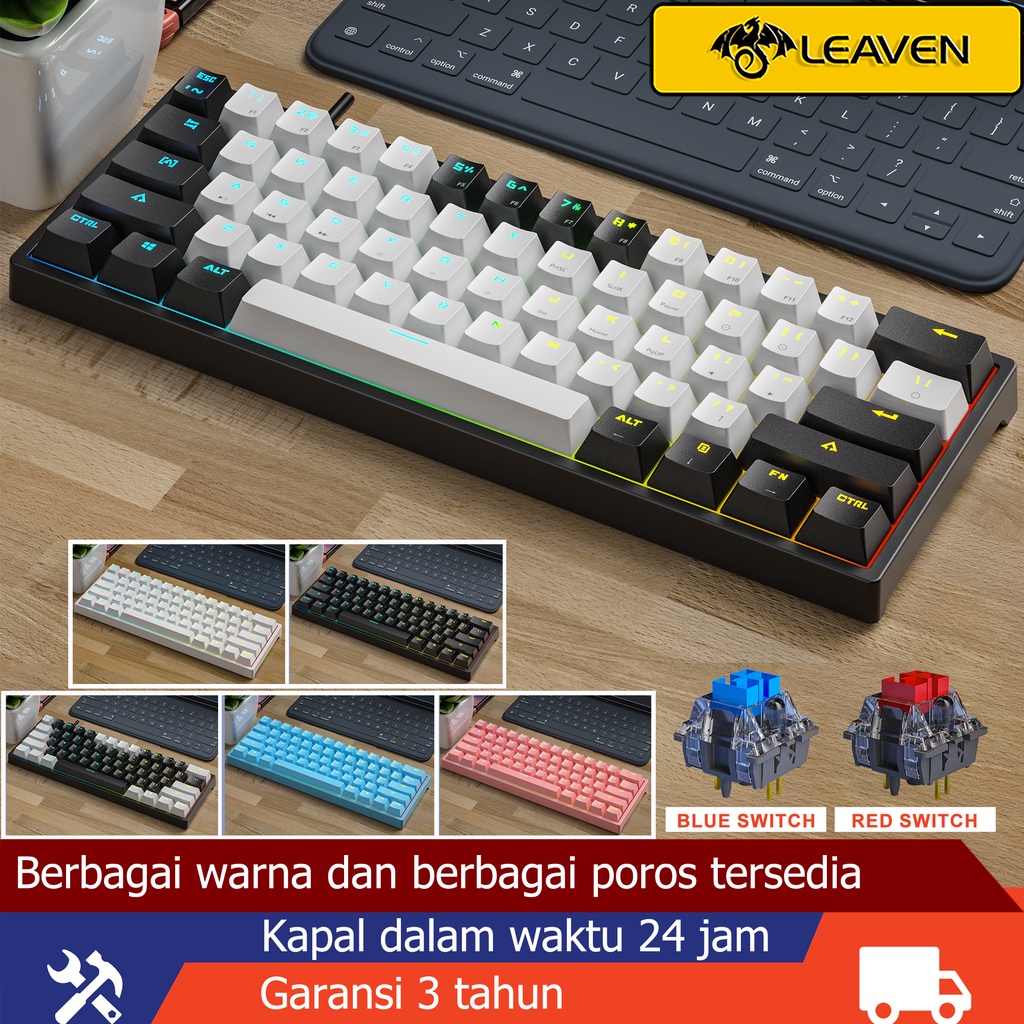 Keyboard mekanik terbaik untuk gaming budget 500rb