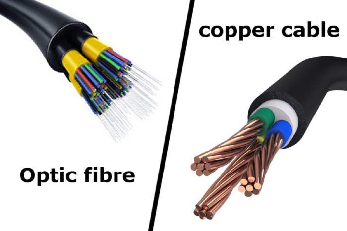 Perbedaan teknologi fiber optik dan kabel tembaga dalam pengiriman data