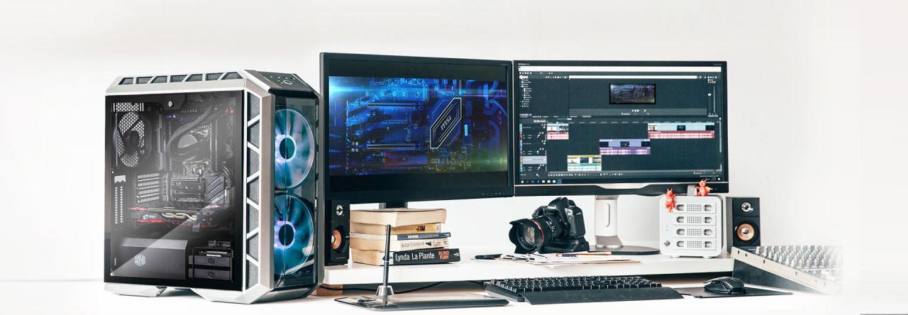 Membangun PC gaming high-end untuk editing video 4K
