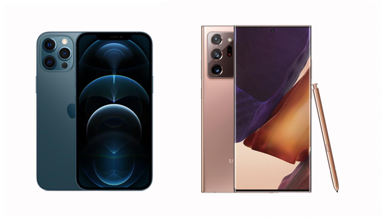 Perbandingan smartphone Samsung vs iPhone terbaik 2024