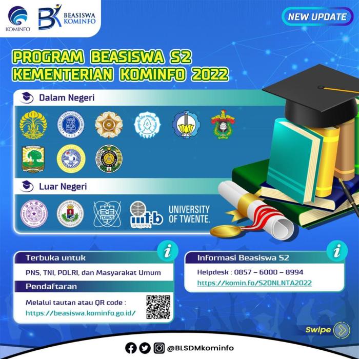 Pendaftaran program GenSi Kominfo untuk mahasiswa
