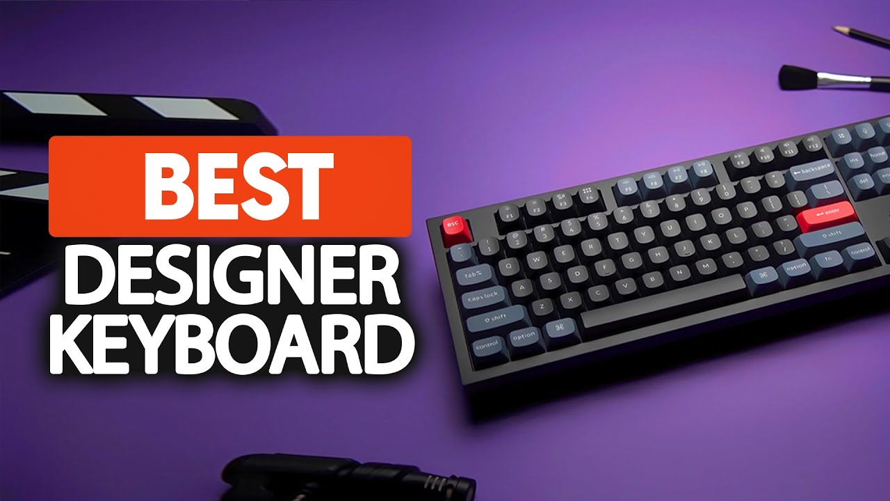 Keyboard terbaik untuk desain grafis dengan tombol angka terpisah