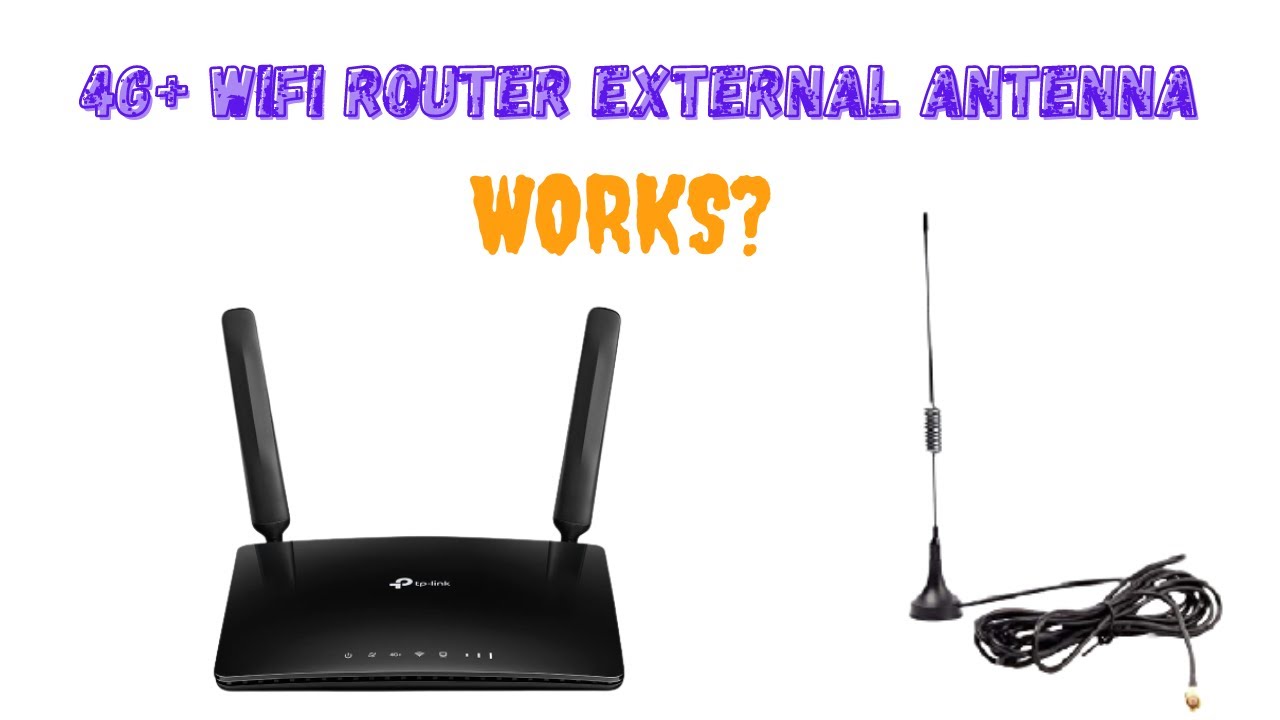 Router wifi dengan antena eksternal untuk jangkauan sinyal maksimal